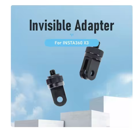 Universal 1/4" Metal Screw Converter Mini Tripod Adapter for Gopro 11 10 9 8 7 for Insta360 X5 X4 X3