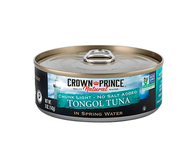 Crown Prince Chunk Light No Salt Added Tongol Tuna in Spring Water 142g