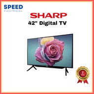 SHARP 42INCH BASIC LED TV 2TC42BD1X 电视 TV BASIC