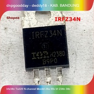 Irfz34n to220 n-channel mosfet 26a 55v irf z34n 34n