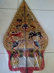 Gunungan wayang kulit ukuran setandar murah