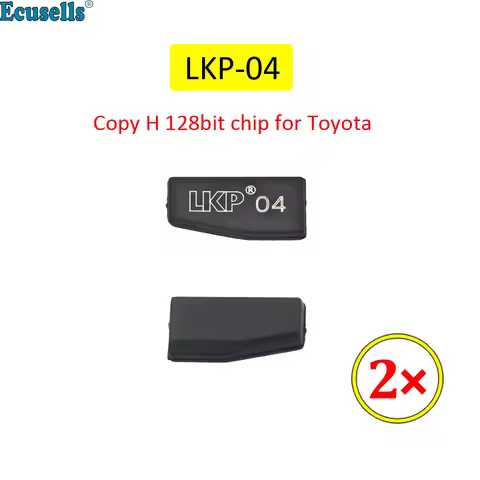 2pcs/lot LKP-04 Ceramic carbon Chip LKP04 Pro copy H 128bit Transponder Chip for Toyota LKP 04 Suppo