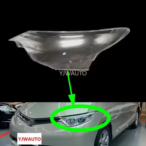 For Toyota Previa Estima 2006 2007 2008 Headlamp Cover Car Headlight Lens Glass Replacement Front La