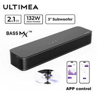 ULTIMEA Poseidon M20 Pro Soundbar 2.1ch 132W | ซับวูฟเฟอร์ในตัว เบสหนัก | ออลอินวัน สำหรับ TV/PC | ค