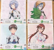 EVA 新世紀福音戰士 大色紙 一番賞綾波零 碇真嗣 真希波