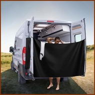 Camper Van Rear Door Shower Curtains Adjustable Large Waterproof Cloth with Magnetic Rope Camper Van