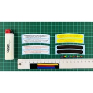 Takasago Excel (Warning only 1set = 2pcs) Rim Motor Takasago Excel Rim / Excel  Printing Laminated D