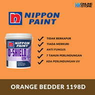 Cat Dinding Luar Rumah / Cat anti cuaca / Cat Anti Kulat // Nippon Q- Shield Extra 1 Liter ||