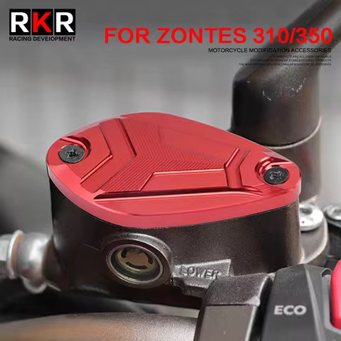 Motorcycle CNC Front Brake Pump Reservoir Cap Upper Pump Cover For ZONTES 310X 310R 310V 310T 350D 3