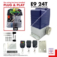 E9 24T L200 AC MOTOR SLIDING AUTOGATE (1500KG)  SET WITHOUT GEAR RACK Heavy duty autogate system