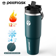 PELIFLASK 30oz/ 900ML Stainless Steel Thermos Tumbler with Handle Aquaflask Coffee Mug Outdoor Car T