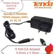 Original Router Adapter Removed from Tenda 9v0.6A