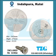 DAEMA (KULAI) 34.5CM WASHING MACHINE PULSATOR DW-715 DAEWOO DW-718XLE DW-915XLE (B11SQ)