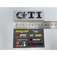 Volkswagen Mk6 VW GTI Logo Emblem Golf Polo Universal