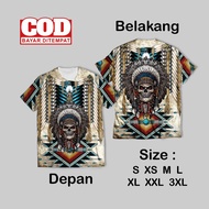 New Full Print T-Shirt, Cool Apache Woman Wallpaper | Apache Indian Woman T-Shirt AOP INDONESIA