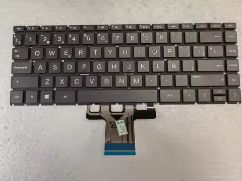 Spanish Keyboard for HP Pavilion x360 14-cd 14m-cd 14t-cd 14-ce 14-cf 14-ck 14-cm 14-cs 14-cy 14s-dk