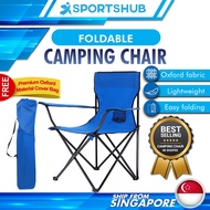 Portable Camping Chair Foldable Outdoor Chair for Camping Hiking and Fishing Lightweight &amp; Compact Design for Easy Carry