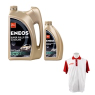 ENEOS น้ำมันเครื่อง SUPER FULL SYNTHETIC 5W-30 4 ลิตร (ฟรี 1 ลิตร + เสื้อ 1 ตัว)