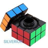 Secret cube puzzle storage compartment box
