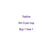 tealive rm5 per cup b1f1 voucher