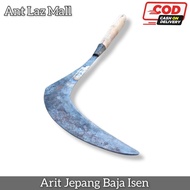 Arit Model Jepang Baja Isen Asli - Arti Sabit Jepang Potong Rumput - Arit Pengaritan Potong Rumput D