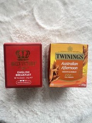 兩盒茶包Queen Victoria & Twinings Tea