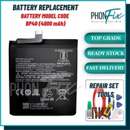 𝑷𝒉𝒐𝒏𝑭𝒊𝒙 Compatible For XIAOMI 9T PRO / RM K20/ XIAOMI 9T PRO PRO BATTERY BATERI BP40 (4000mAh) REPLA