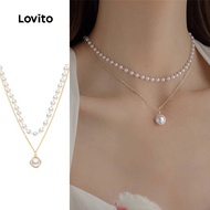 Lovito Relaxation Necklaces LCS31A240 Lovito Kalung Relaksasi LCS31A240