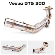 Motorcycle Exhaust System Modification For Vespa GTS250/GTS300