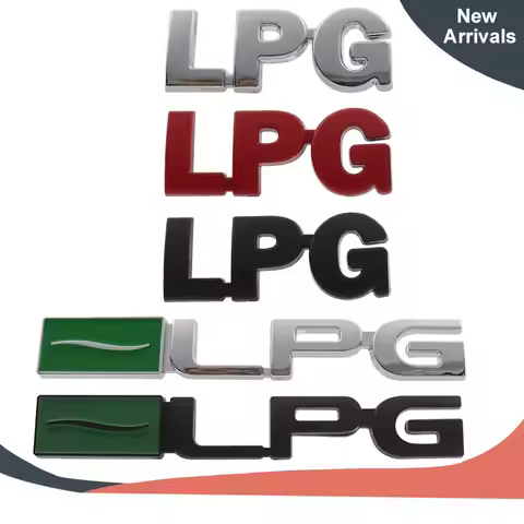 3D Premium ABS LPG ECO For Cruze Malibu Car Logo Sticker Tail Bumper Badge Auto Rear Emblem Decals S