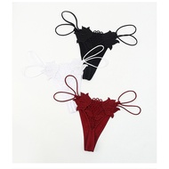A4 - L.K Lace Women's Panties Rose String 3 Colors Tran Phuong Shop