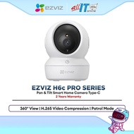 EZVIZ H6c Pro 2K+ 4MP / H6c Pro 3K 5MP / H6c Pro 4K 8MP Smart Home WiFi Indoor Camera with AI Human 