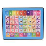 Kids Early Educational Smart Play Tablet Pad with Music ABC Learning Toy Letter Words Spelling Numbe