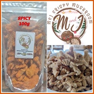 ◺ ┻ ▮ CRISPY MUSHROOM 100g SPICY FLAVOR (MUSHROOM CHICHARON)