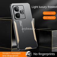 Realme GT 6 6T NEO 6 SE 6SE 2024 5G Case Luxury Metal Matte Shockproof Casing For RealmeGT6 GT6SE GT