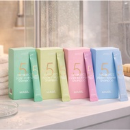 MASIL 5 Probiotics Shampoo 8ml x 20pcs | Travel Size Pouch Shampoo | Scalp Care & Daily Cleansing | 