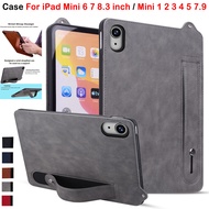 All-new Skin Feel Shell For iPad Mini 6 7 8.3 inch 2024 Fashion Handheld Solid Color Tablet Protecti