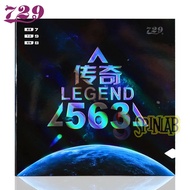 729 Friendship 563 Legend | Medium Spot Rubber Table Tennis