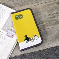 pingu企鵝證件手賬收納包 旅行護照包 護照夾卡包