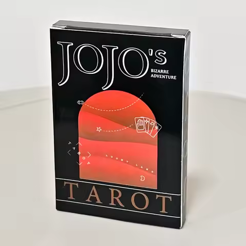 JoJo's Bizarre Adventure Tarot Card Deck - 9*6cm 22 Major Arcana Stardust Crusaders Anime Collectibl