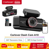 Carlover Dashcam A10 Four-Lens 360° Panoramic View WiFi & App Control Car Camera Dash Cam Car Dashca