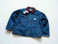 全新Carhartt 拉鍊紅帆布工裝Carhartt外套  男女同款Carhartt外套