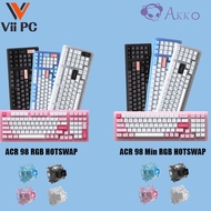 [Local Stocks]AKKO ACR98/ACR98 Min 98Keys Hot Swap RGB Wired Mechanical Gaming Keyboard
