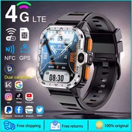 2025New WiFi 5G SIM Card Smart Watch GPS Navigation HD Dual Camera Video Call 64GB ROM Waterproof NF
