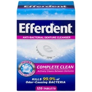 [ iiMONO ] Efferdent Denture Cleanser Tablets, Complete Clean
