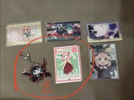 Spy x Family 安妮亞/約兒餅卡收藏卡  (額送安妮婭貼紙及約兒鑰匙扣)