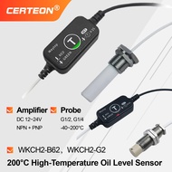 WKCH2-B62 High Temperature Capacitive Level Sensor 200C Glue Grease Sauce Oil Liquid Detector with G