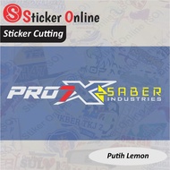 Stickers PRO7 x Saber | Pro7xSaber Motorcycle Car Cutting Sticker