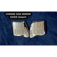Chrome Side Mirror Cover Set for Suzuki Every DA64V