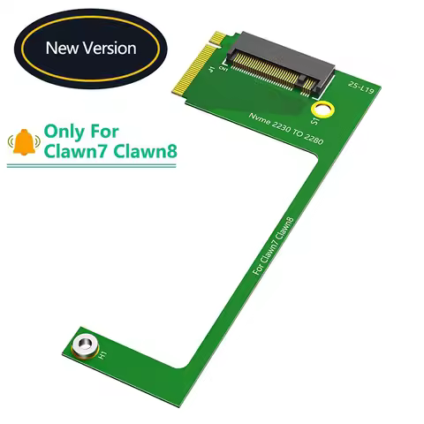For MSI Claw 8 AI Claw7 Claw8 SSD Adapter Handheld Conversion 2230 to 2280 4T M2 NVME SSD Expansion 